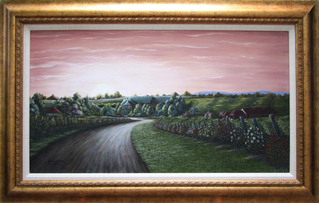 Original paintings by American country artist Patricia Hobson.