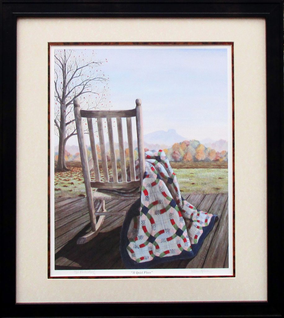 Patricia Hobson's Limited Edition Print "A Quiet Place"